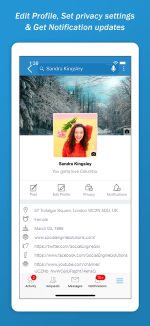 SocialEngine Native Mobile App(圖5)-速報App