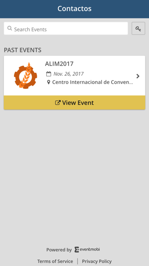 CONTACTOS Events App