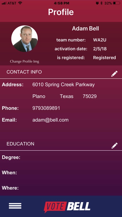 Vote Adam Bell screenshot-3