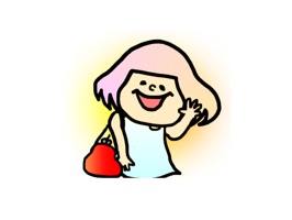 A playful girl