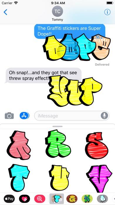 Graffiti Throw-Up Letters | Apps | 148Apps