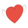 Cupid's Heart - Stickers