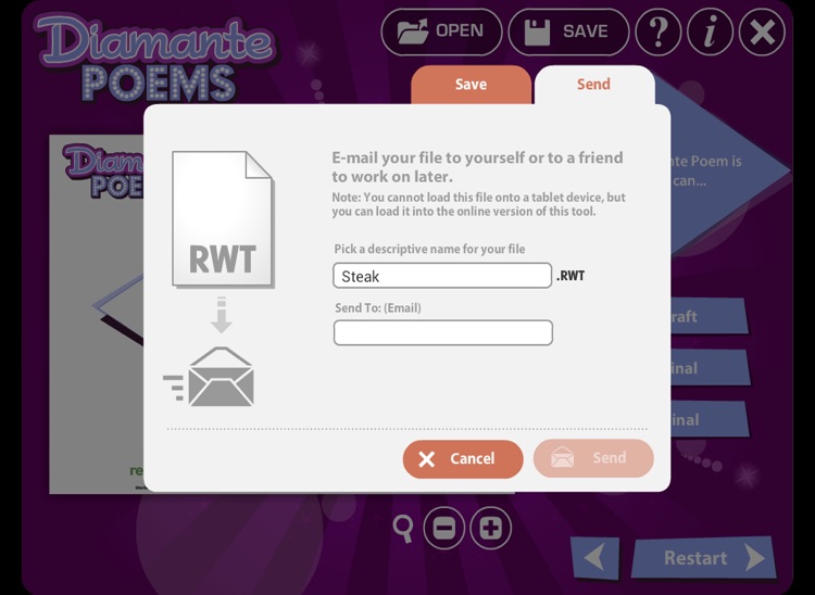 Diamante Poem screenshot-4