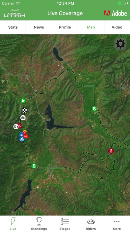 2017 Tour of Utah Tour Tracker powered by Adobe screenshot-3