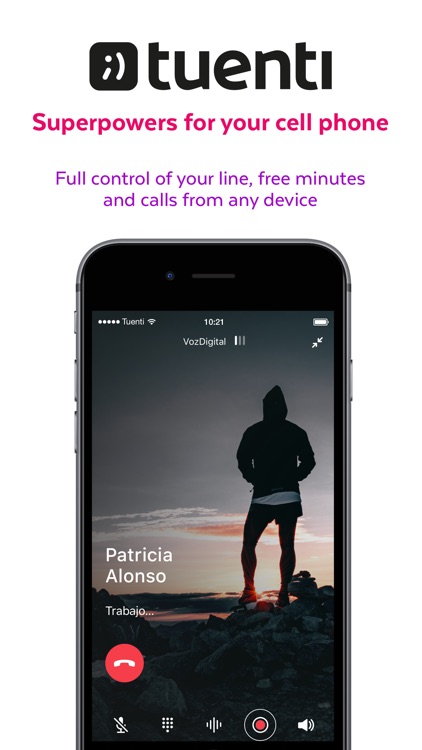 Tuenti: phone with superpowers