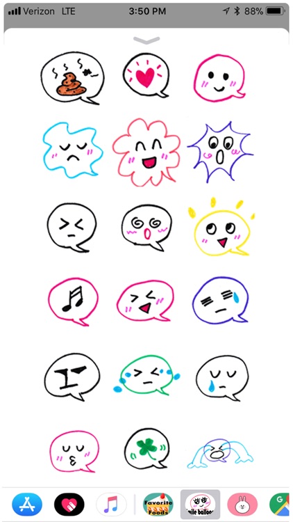 Smile Speech Balloons