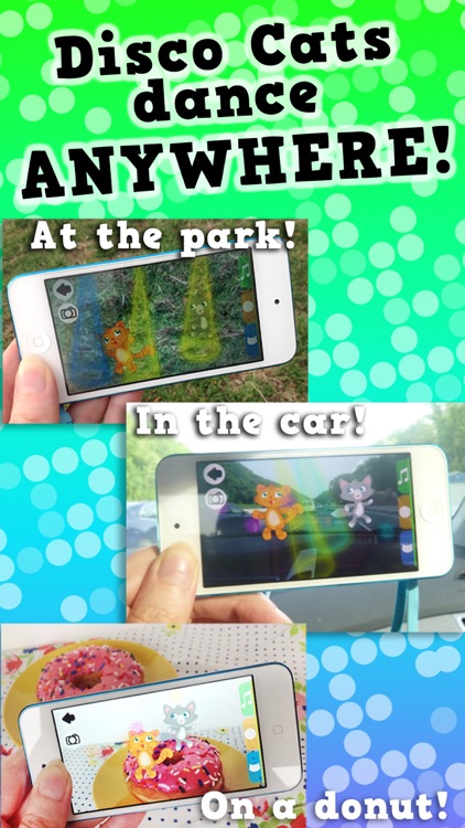 Disco Cats Augmented Reality