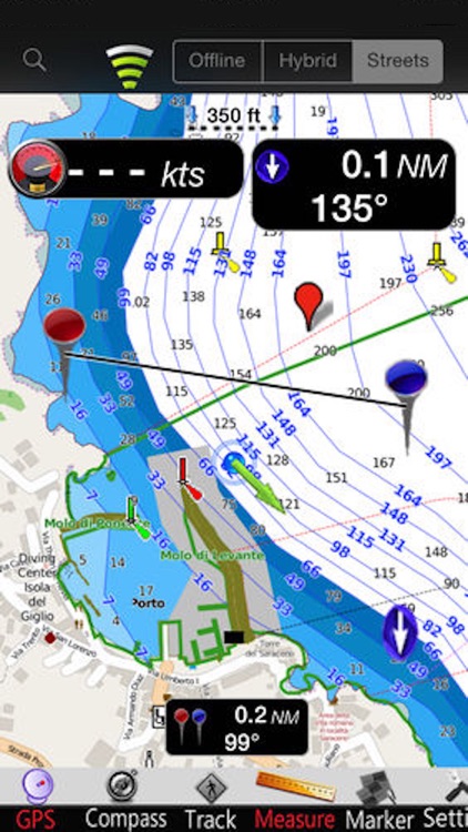 Giglio Is. GPS Nautical Charts