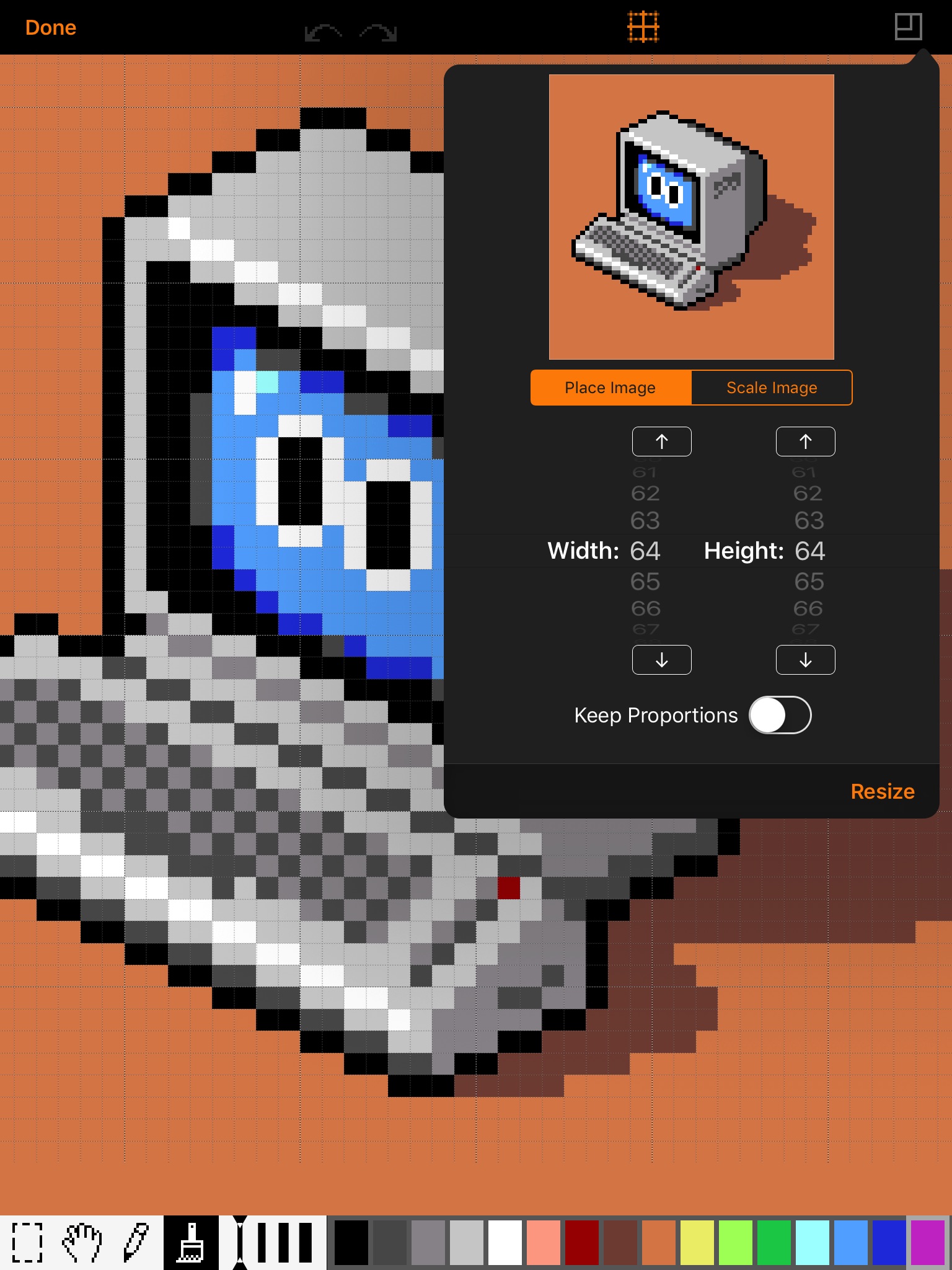 Pixel Paint: 8bit art screenshot 4