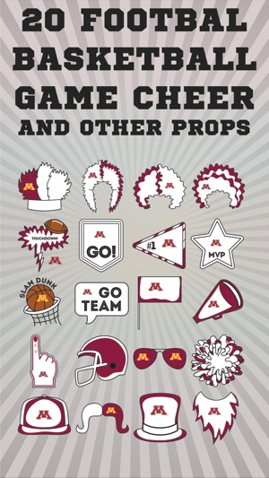 Minnesota Golden Gophers Animated Selfie Stickers(圖3)-速報App