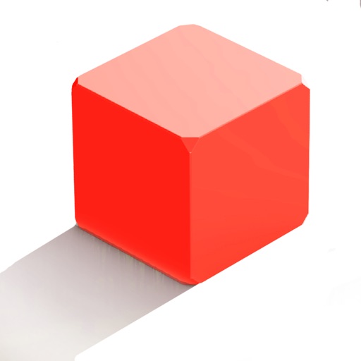 Paper Cube Rolling Icon