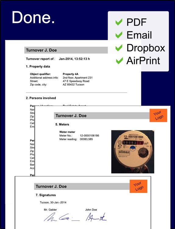 immoKing PRO - Turnover reports and checklists screenshot-4