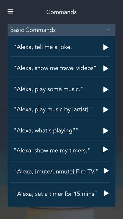 Setup for Amazon Alexa