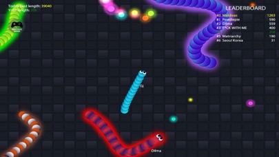 Kube Worm IO screenshot 2