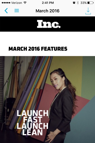 Inc. Magazine App screenshot 4
