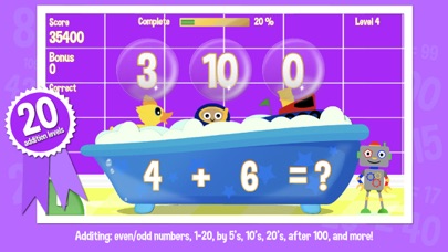 Bubbletime First Grade Math screenshot 4