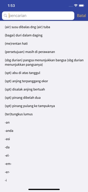 Kamus Besar Bahasa Indonesia(圖4)-速報App