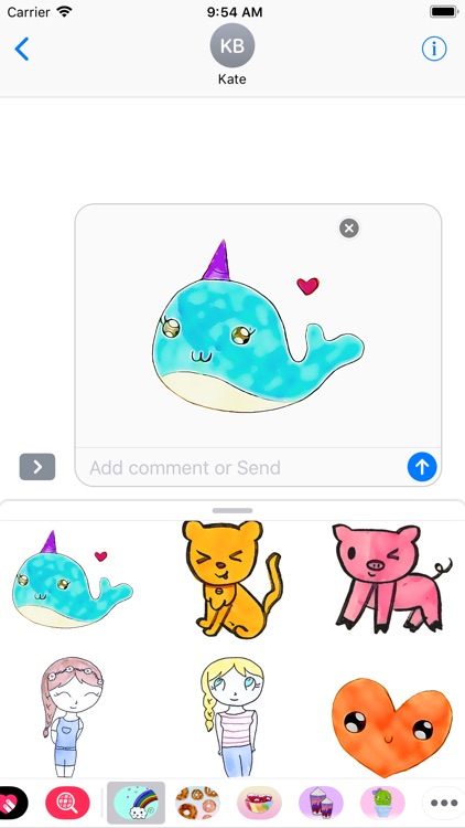 Kawaii Pets & Friends Stickers