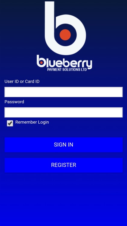 Blueberry Card