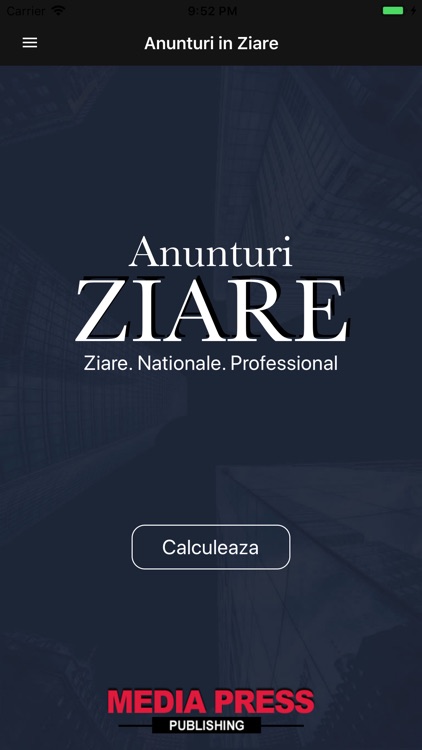 Anunturi Ziare