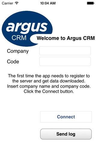 Argus CRM screenshot 2