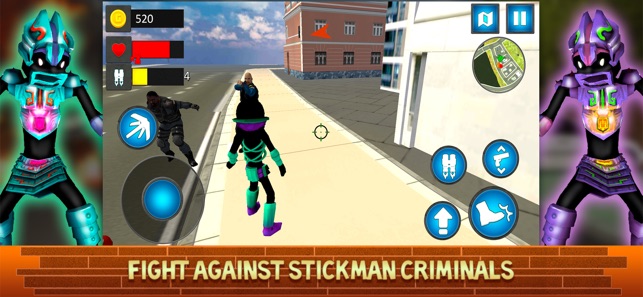 Rope Stickman: Swinging Hero