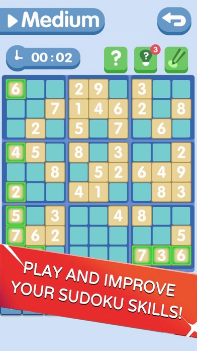 Sudoku!Level Brain screenshot 3