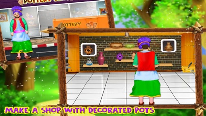 Indian pottery making shop screenshot 4