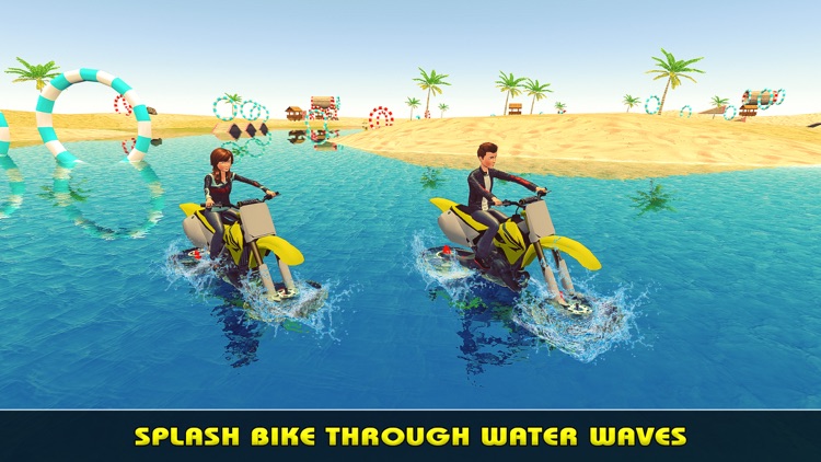 Kids Water Motorbike Surfing & Fun Game