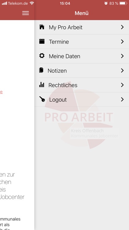 Pro Arbeit App