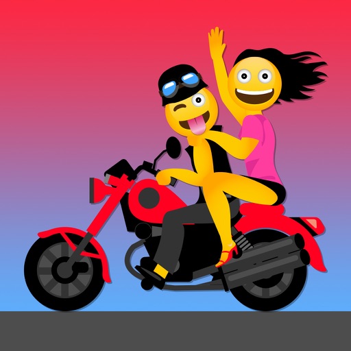 BIKERMOJI - New 2017 Biker Emoji Stickers App icon