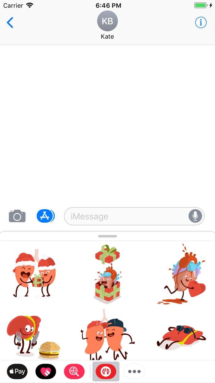 Reload Organs Stickers