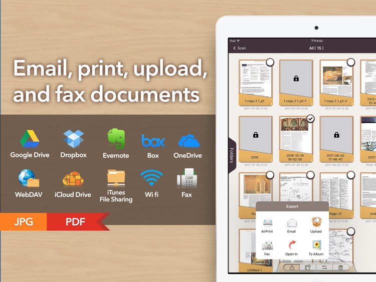 Doc Scan HD - PDF document scanner app screenshot-4