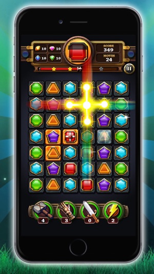 Jewels Digger Mania -Gem Quest(圖1)-速報App