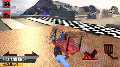 Offroad Modern Rikshaw Sim screenshot 3