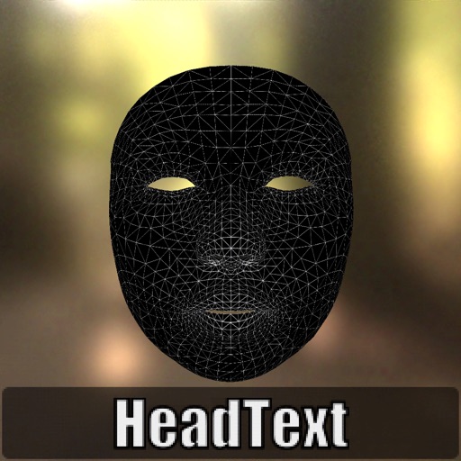 HeadText - Augmented Reality Icon