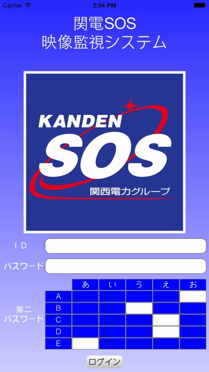 関電SOS映像監視システム