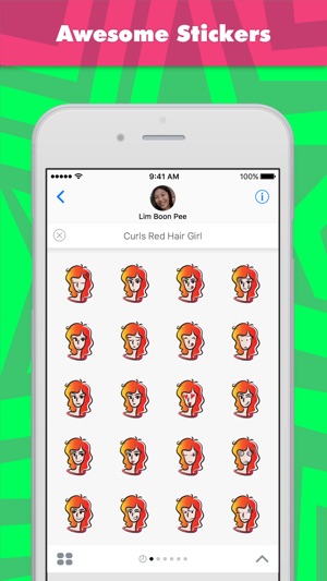 Curls Red Hair Girl(圖1)-速報App