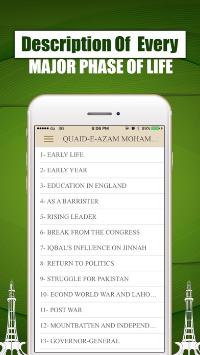 Quaid-e-Azam Mohammad Ali Jinah Life Quiz Quotes screenshot 2