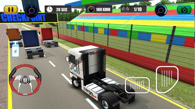 Euro Truck Racing Game 2017 screenshot-3