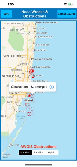 Noaa Wrecks & Obstructions MGR(圖4)-速報App