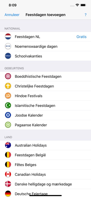 Feestdagen Schoolvakanties NL(圖1)-速報App