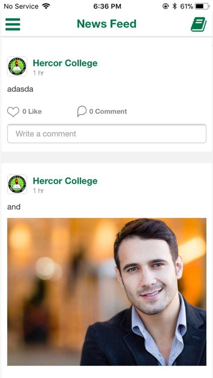 Hercor College Mobile App