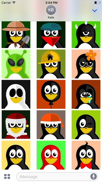 Penguins in Costume Stickers screenshot 4