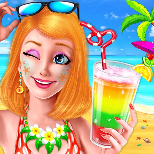 Mocktail Party On Beach icon