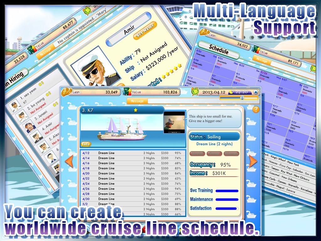 Cruise Tycoon HD screenshot 4