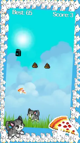 Game screenshot Kitty Dodge Poopy! apk