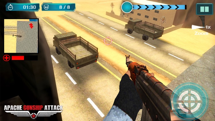 Apache Gunship Attack screenshot-4