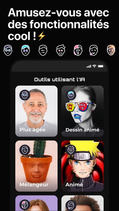 Face Dance: Anime des photos Face Dance: Anime des photos