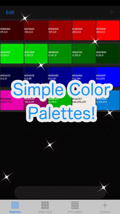RGB palette - Check Colors!